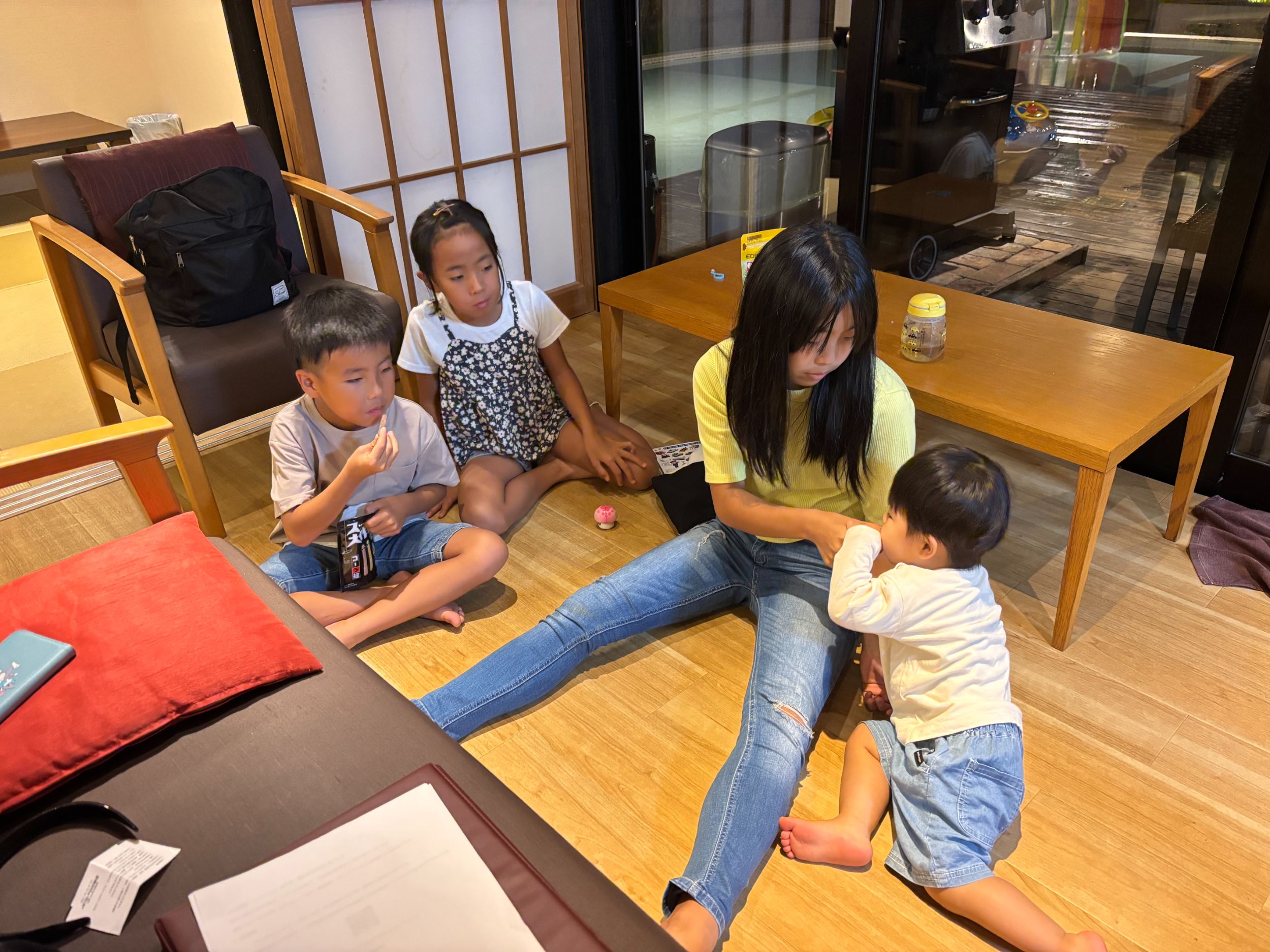 チャックアウト前のゆっくり時間
